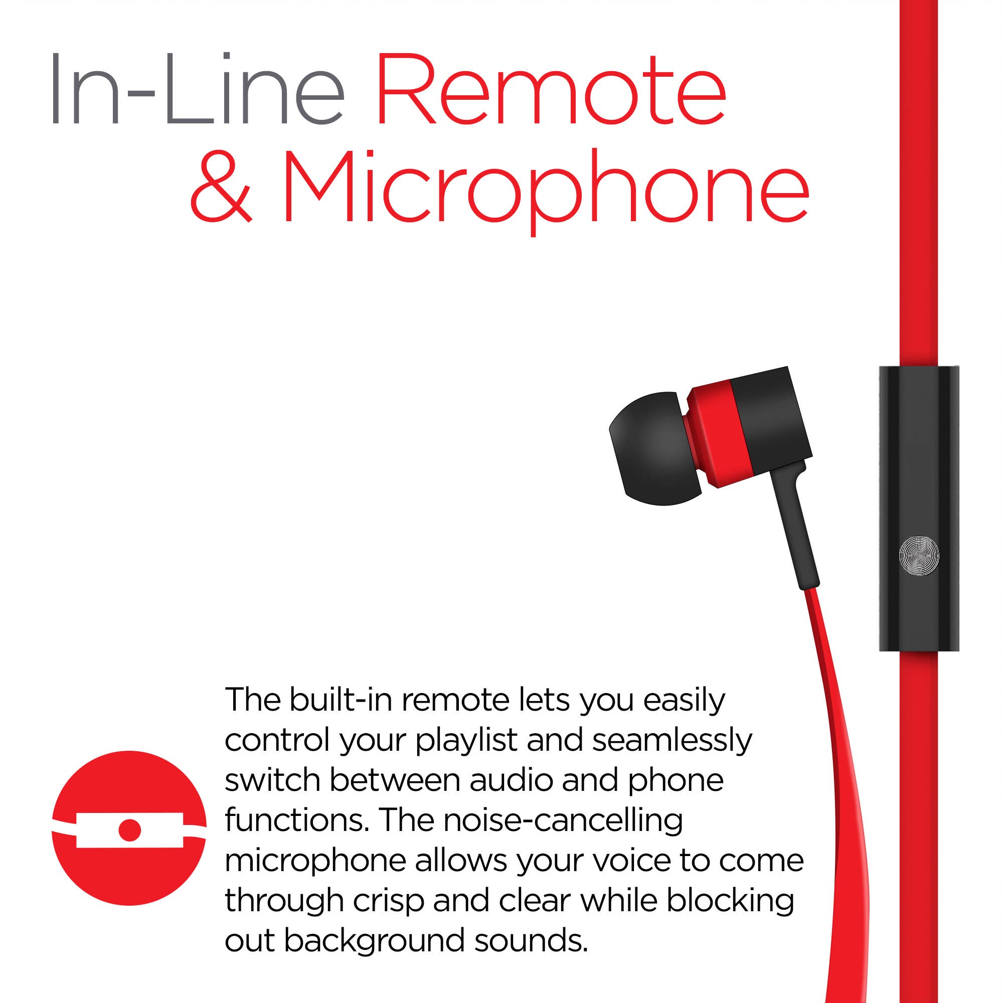 HyperGear Low Ryder Earphones with Mic 3.5mm.