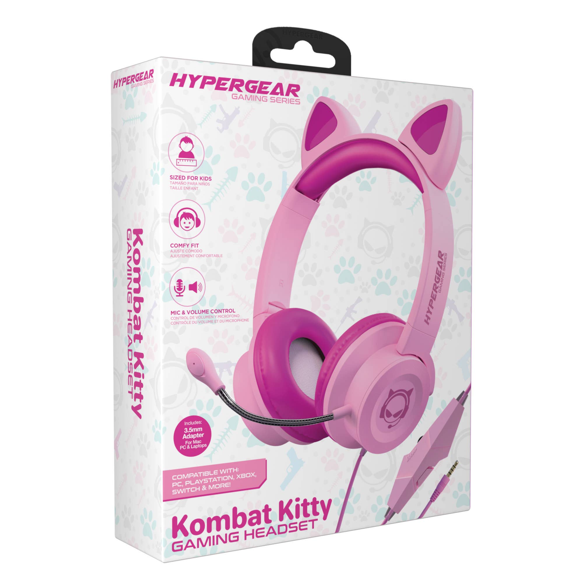 HyperGear Kombat Kitty Gaming Headset.