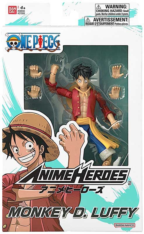 Purple Anime Action figure ANIME HEROES - MONKEY D. LUFFY