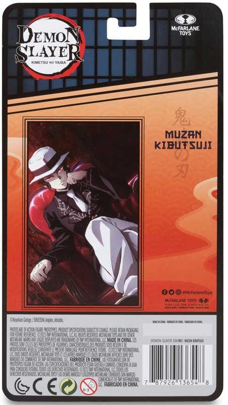 Purple Anime DEMON SLAYER 5IN WV1 - MUZAN KIBUTSUJI