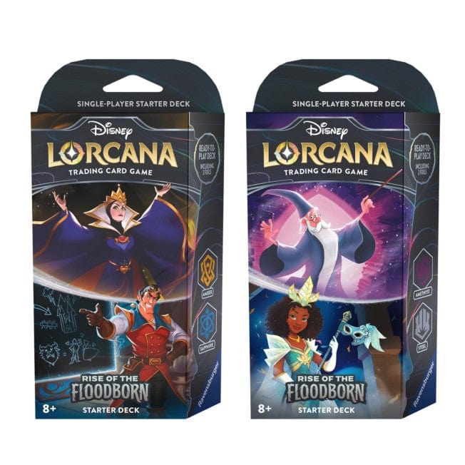 Purple Anime Disney Lorcana - Starter deck 2 - RISE OF THE FLOODBORN