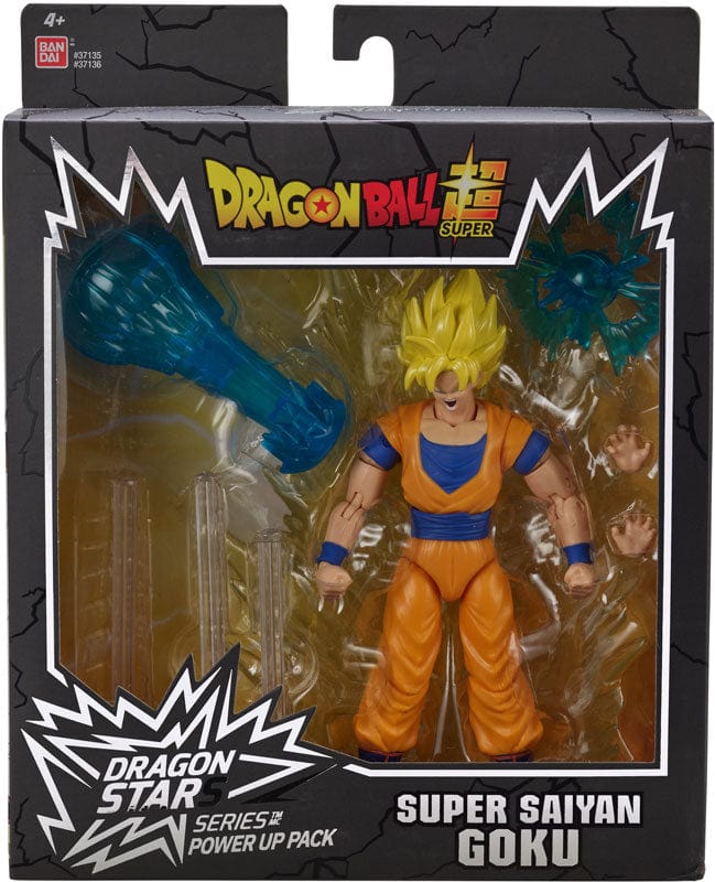 Purple Anime Action figure DRAGON BALL POWER UP DRAGON STARS SS GOKU