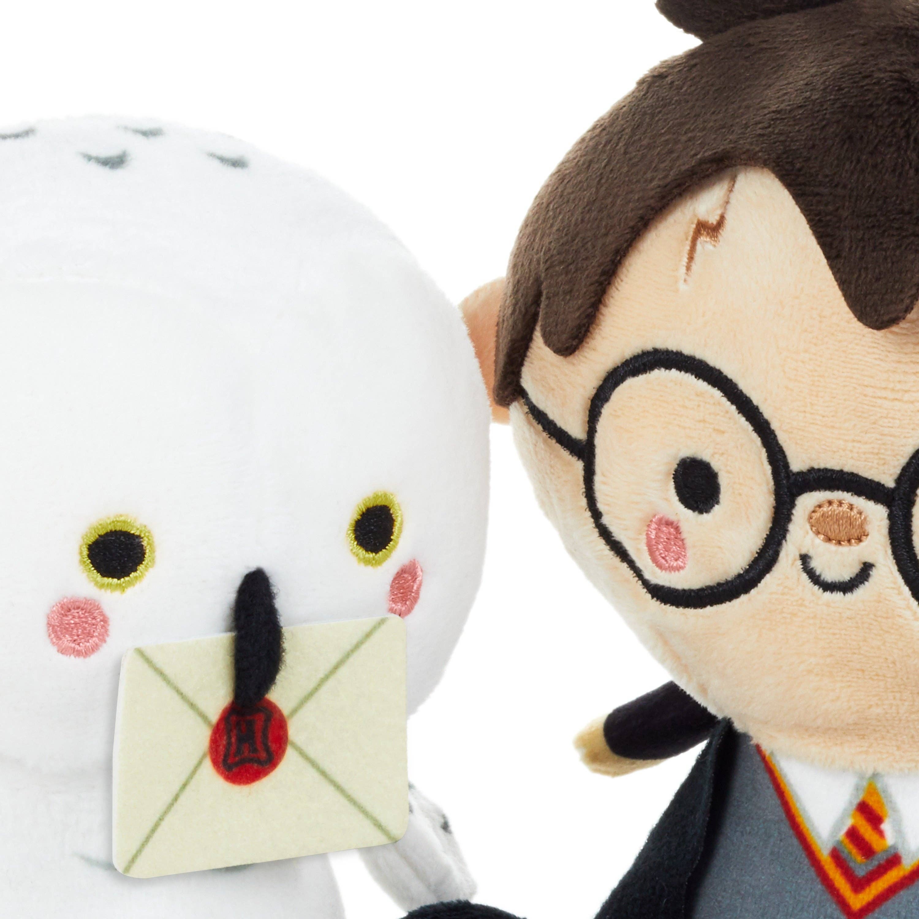 Hallmark Plushie Bettertogether Harry Potter™ & Hedwig Magnetic Soft Toy Pair