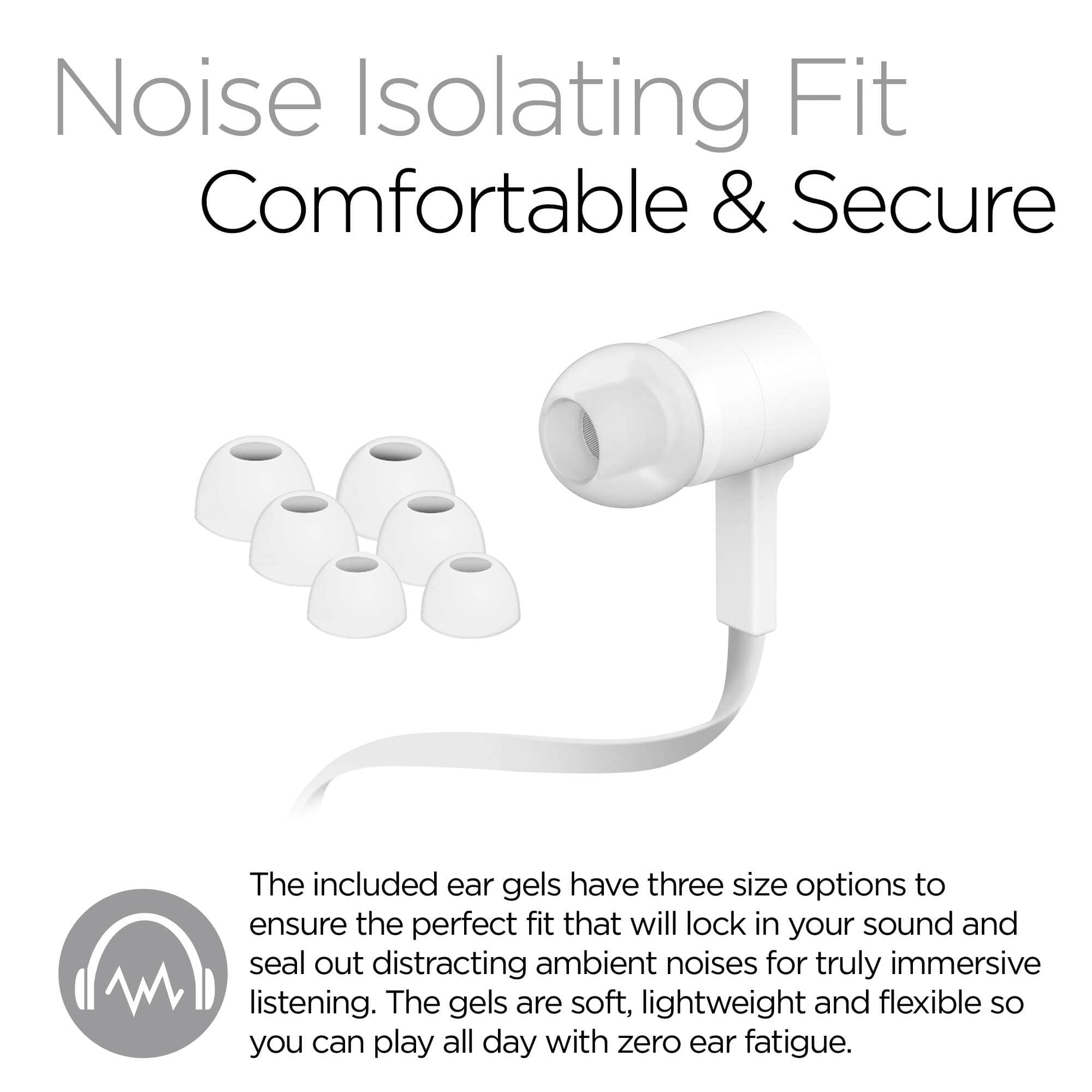 JupiterGear Home HyperGear Low Ryder Earphones with Mic 3.5mm