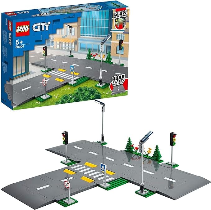 Lego LEGO city road plates