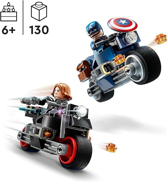 Lego Lego Marvel black widow and captain America