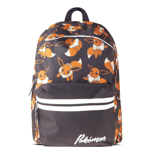 POKEMON Eevee All-over Print Backpack, Black (BP688152POK).