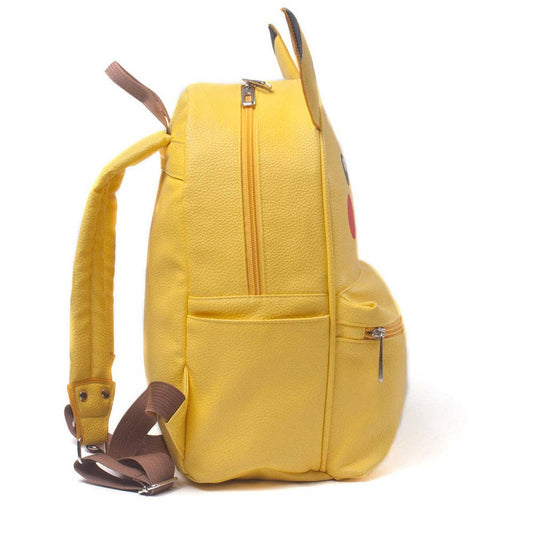 POKEMON Pikachu Shaped Backpack with Ears, Female, Yellow (B.