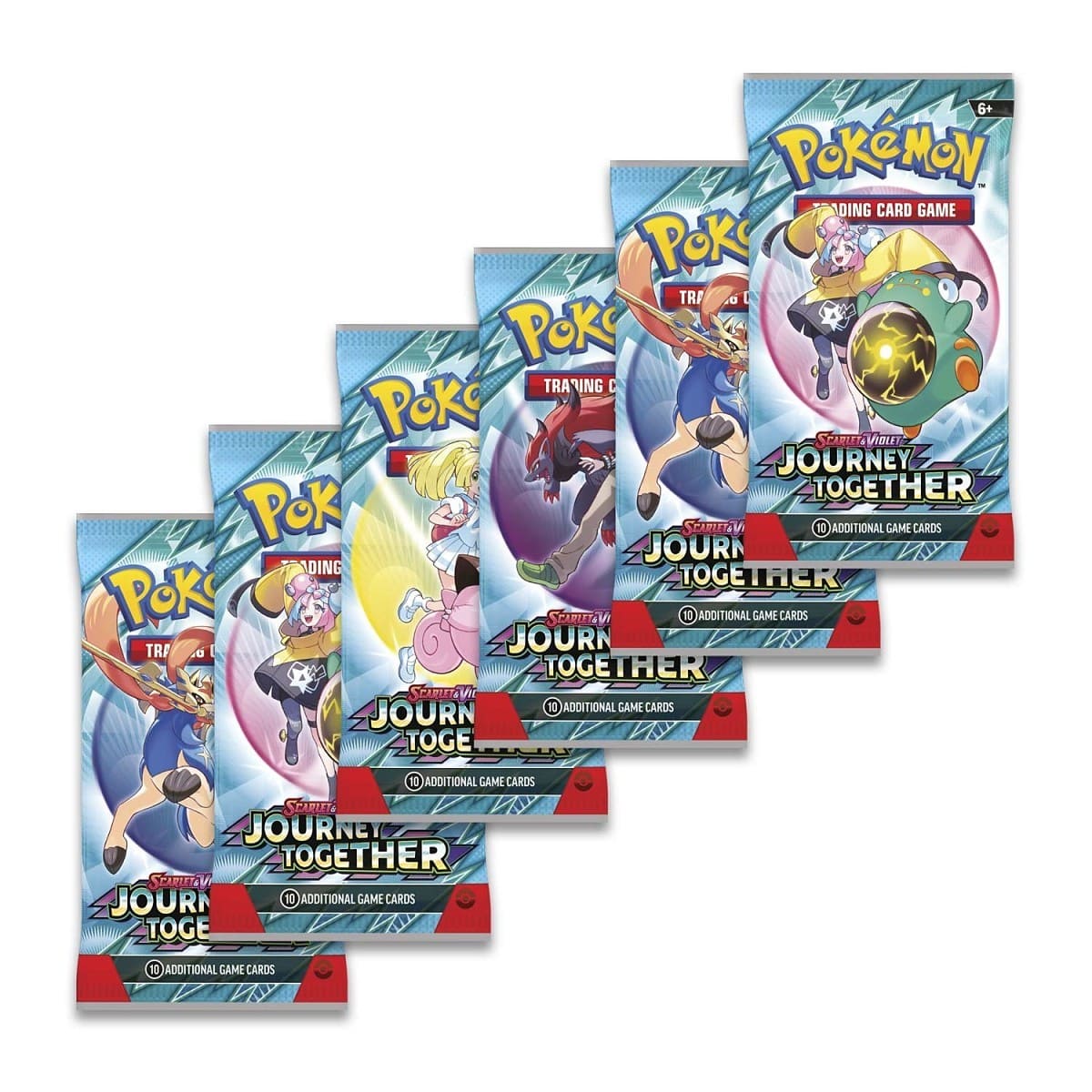 Purple Anime Pokémon TCG Journey Together Half - 18 Pack Booster Box