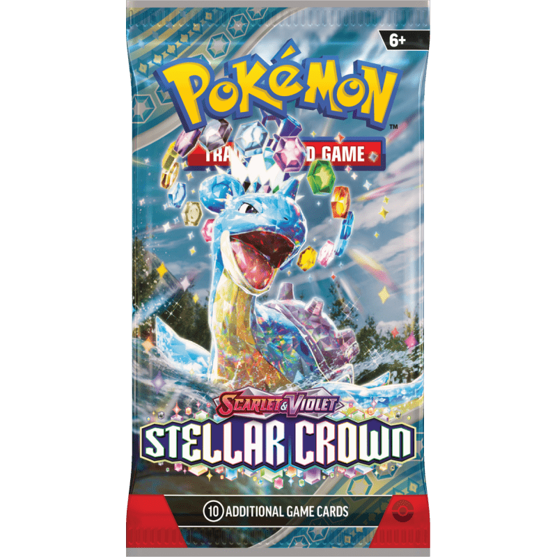 Purple Anime Pokémon TCG Scarlet & Violet – Stellar Crown Booster