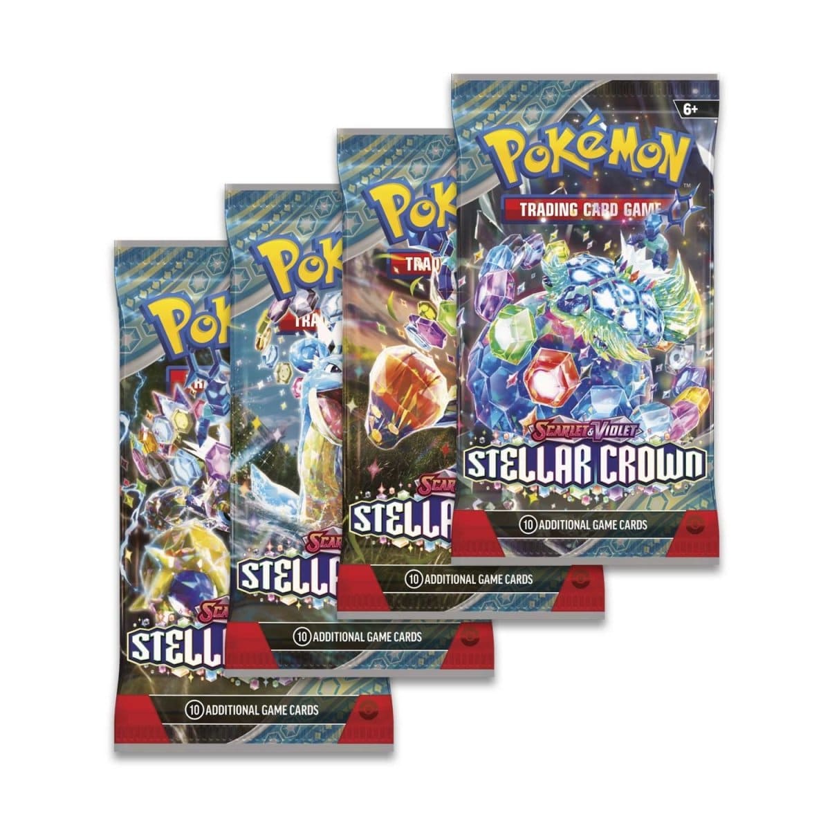 Purple Anime Pokémon TCG Scarlet & Violet – Stellar Crown Booster