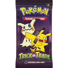 Purple Anime Pokémon Trick or Trade Booster Pack 2023