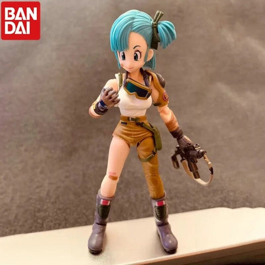 Purple Anime Bulma Figure DBZ