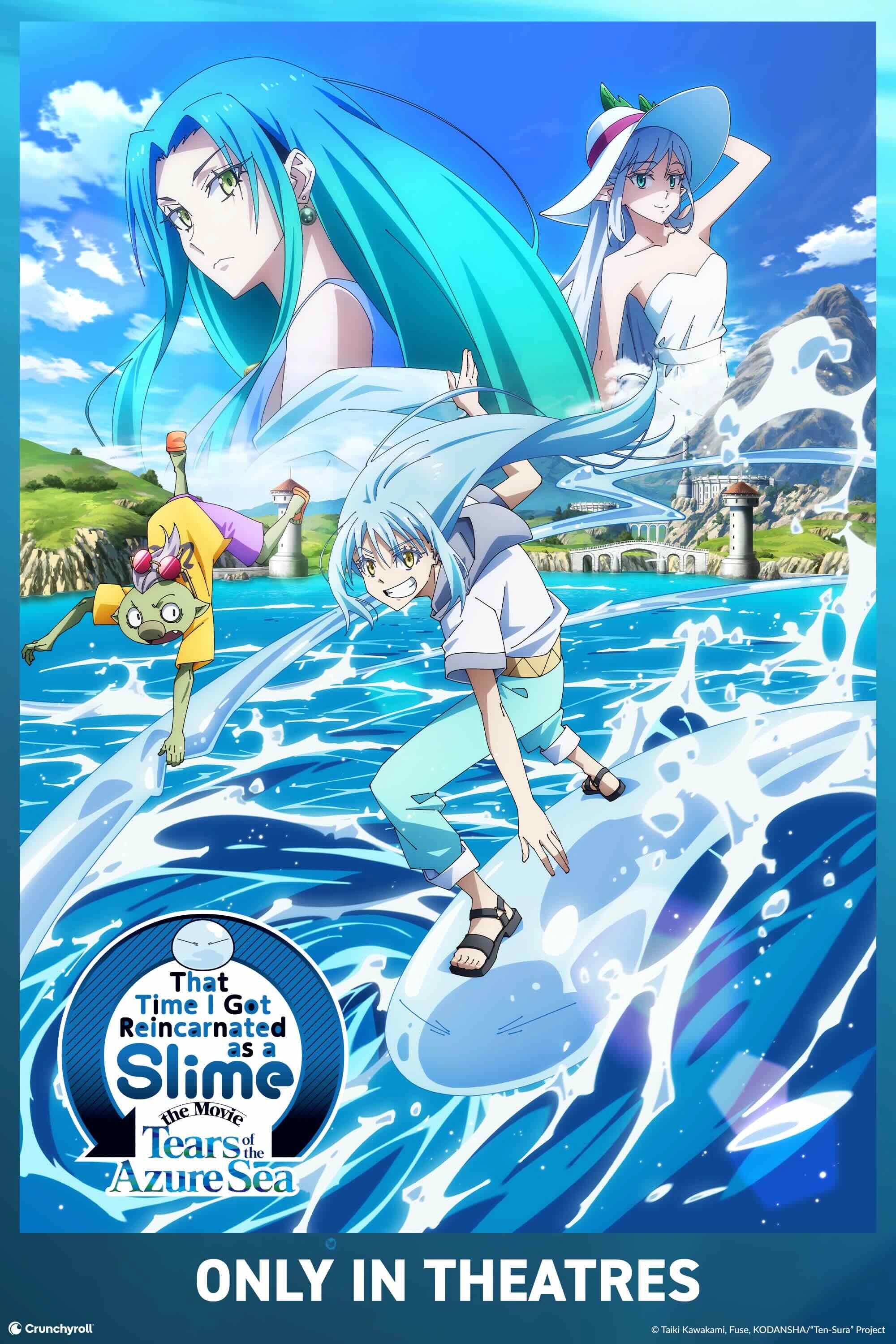 That Time I Got Reincarnated as a Slime the Movie: Tears of the Azure Sea — official theatrical poster