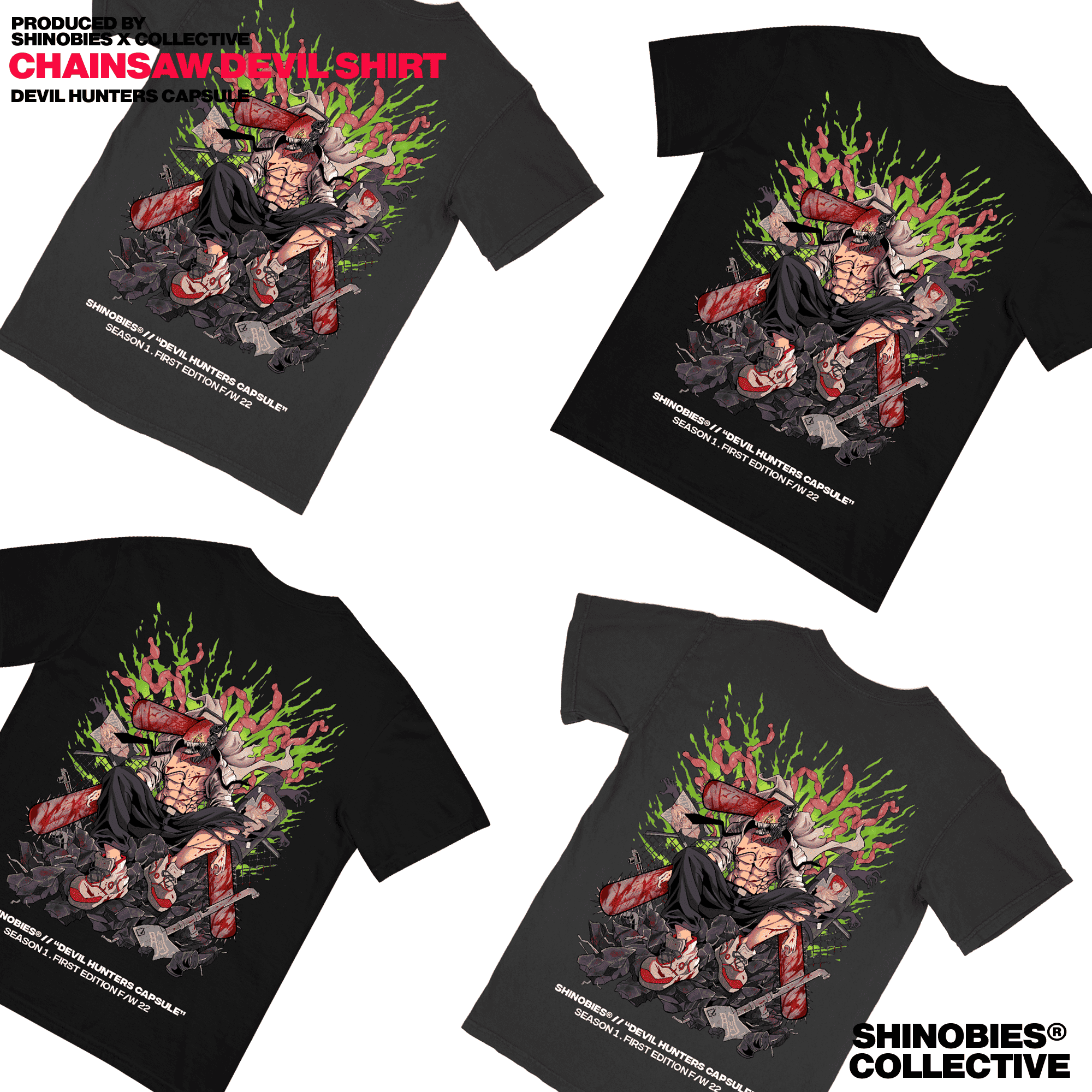 T-Shirts - Purple Anime