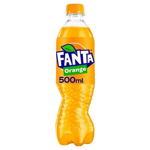 Snaps Fanta Orange 500ML Bottle