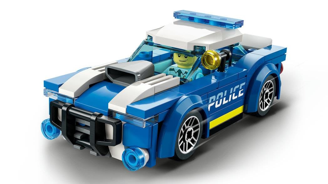 Toys & Games > Toys > Construction Toys > Interlocking Blocks > LEGO > LEGO City Lego City 60312 Police Car Buildable Toy Playset for Ages 5 and Up 673419359214