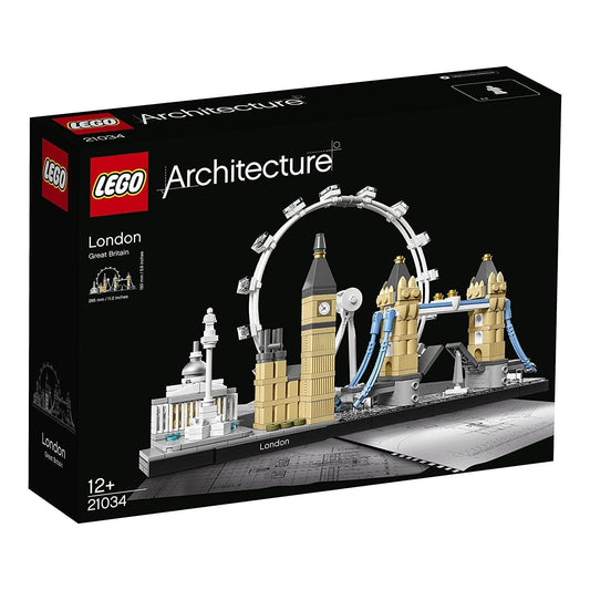 Toys & Games > Toys > Construction Toys > Interlocking Blocks > LEGO > Architecture Lego Architecture 21034 London Skyline Model Kit for Ages 12 and Up 5702015865333