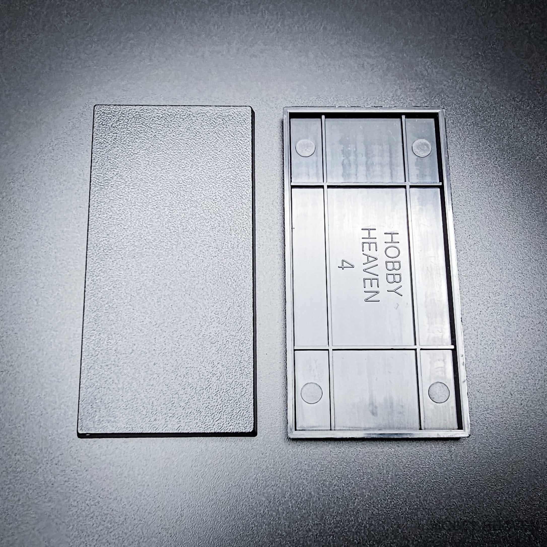 Base 1 100x50mm | 50x100mm Rectangular Plain Plastic Bases | Versatile Miniature Stands 5065013213507