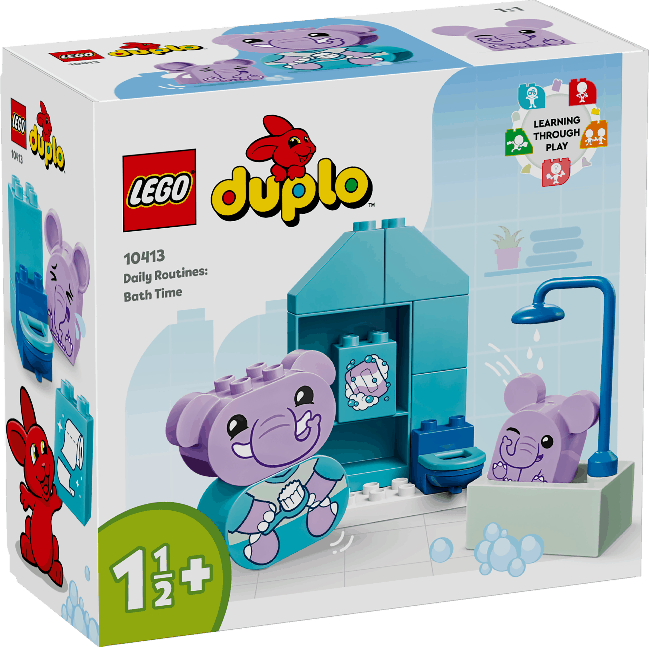 Toys & Games > Toys > Construction Toys > Interlocking Blocks > LEGO > LEGO Duplo Lego Duplo 10413 My First Daily Routines: Bath Time for Ages 18M & Up 673419388337