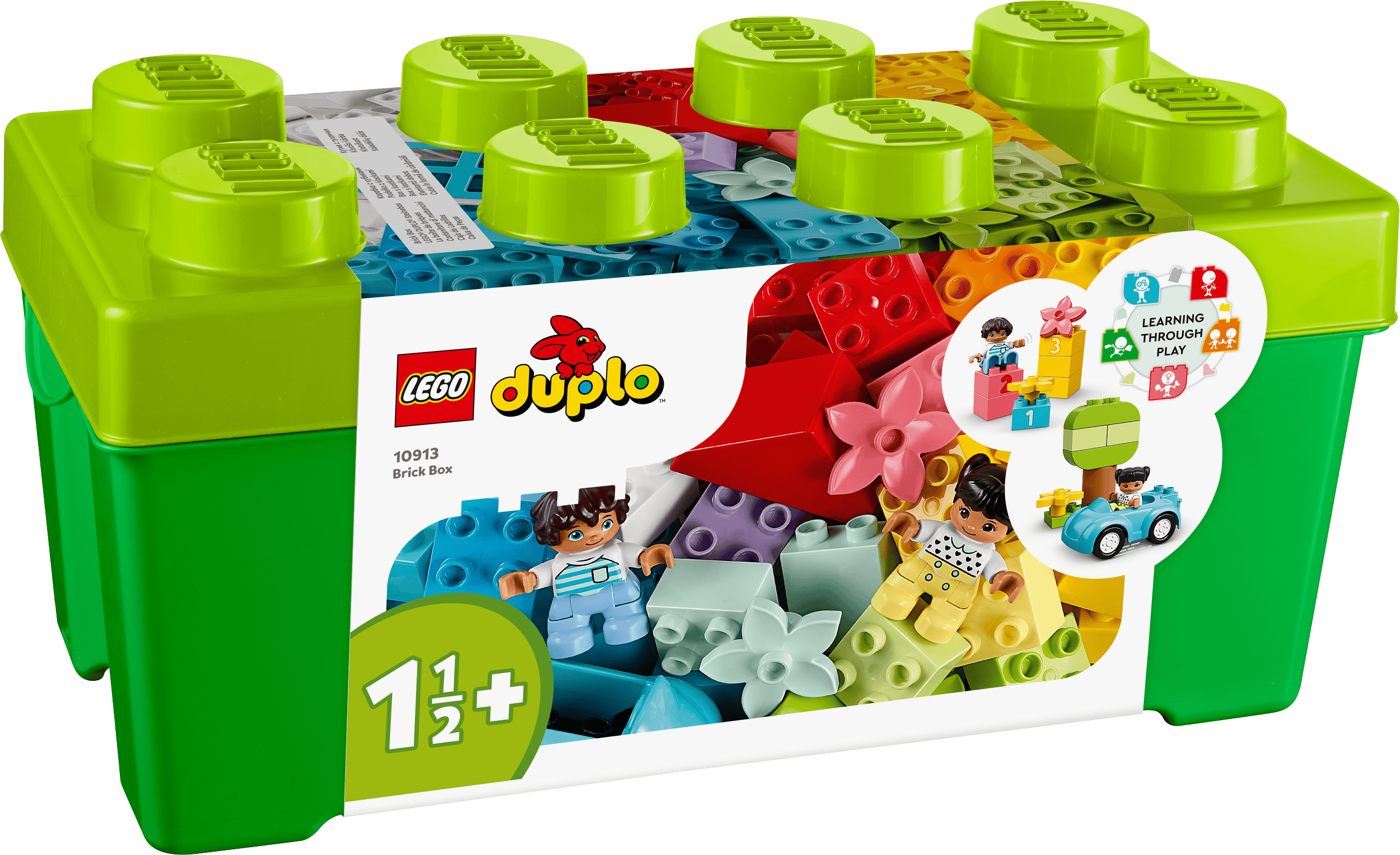 Toys & Games > Toys > Construction Toys > Interlocking Blocks > LEGO > LEGO Duplo Lego Duplo 10913 Brick Box Playset for Toddlers Ages 18 Months and Up 5702016617740