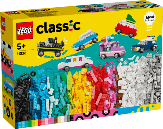 Toys & Games > Toys > Construction Toys > Interlocking Blocks > LEGO > LEGO Classic Lego Classic 11036 Creative Vehicles Building Toy for Ages 4 and Up 673419388184