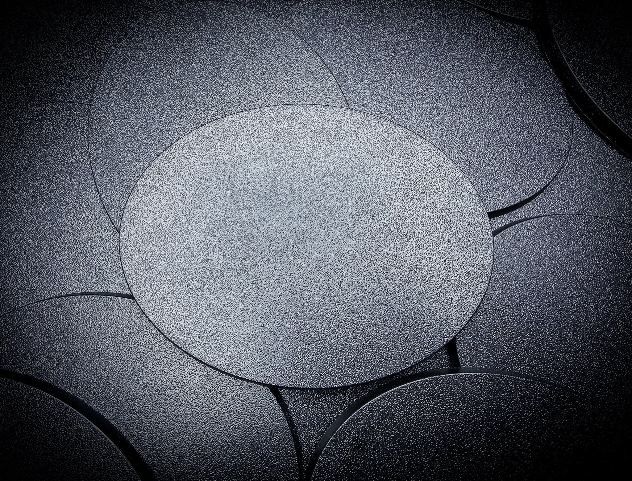 Base 120x92mm Oval Plain Plastic Base