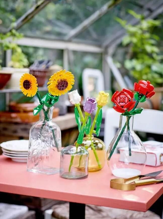 Toys & Games > Toys > Construction Toys > Interlocking Blocks > LEGO > LEGO Flowers Lego Botanicals 40524 Sunflowers Buildable Toy Gift for Ages 8 and Up 5702017165646