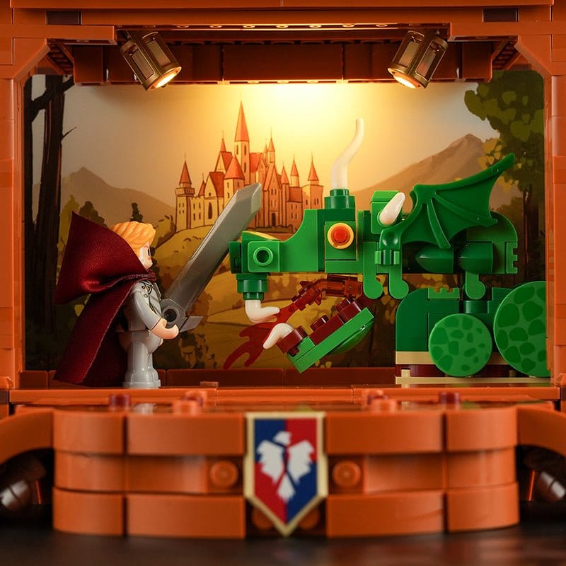 LUMIBRICKS - FUNWHOLE Medieval Troupe Carriage L9063 X004PAQ9DJ