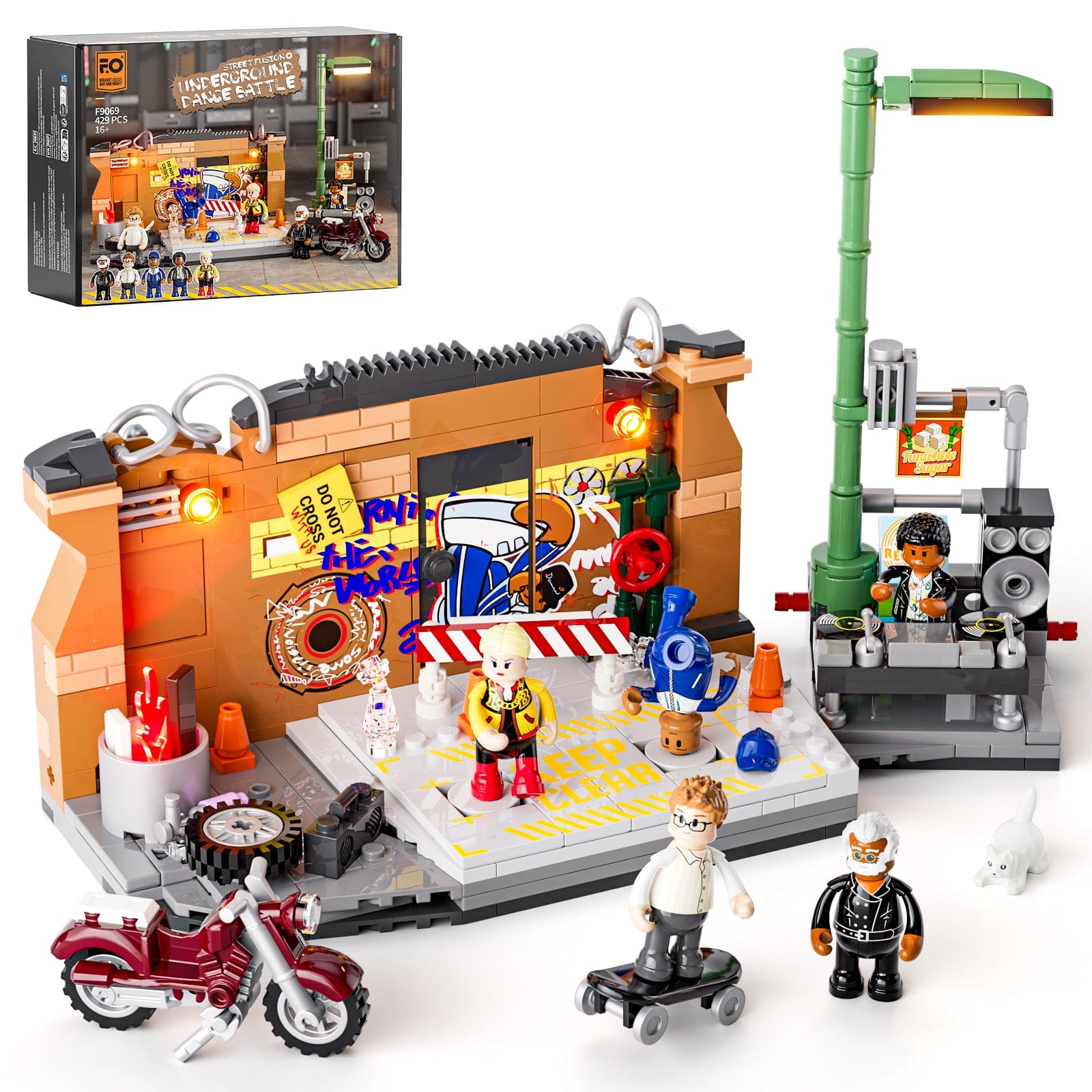 LUMIBRICKS - FUNWHOLE Underground Dance Battle F9069 X004IWU0Y3