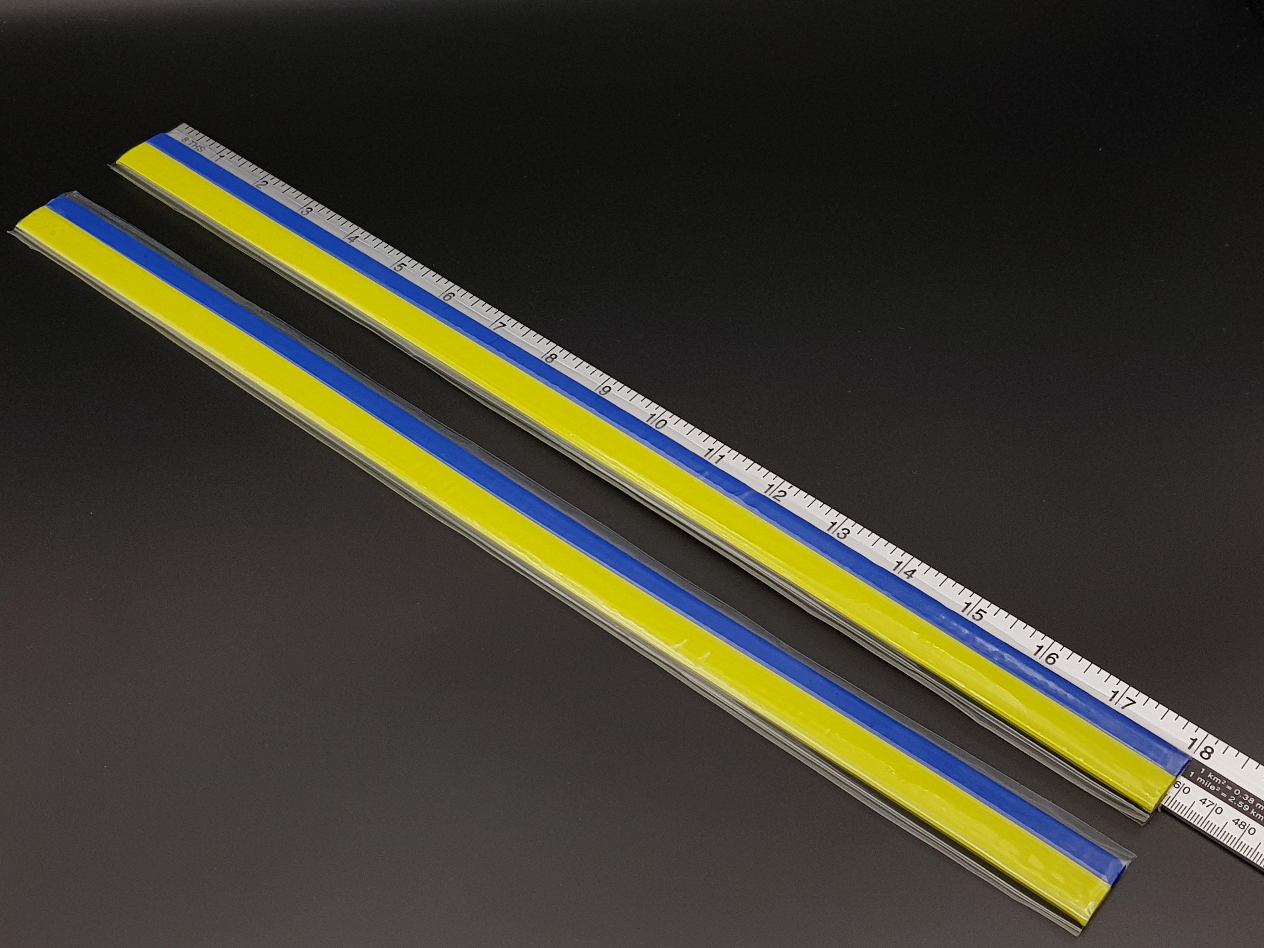 Putty 36" (2x18" tapes) 93cm Long Kneadatite Blue/Yellow Green Stuff Epoxy Putty