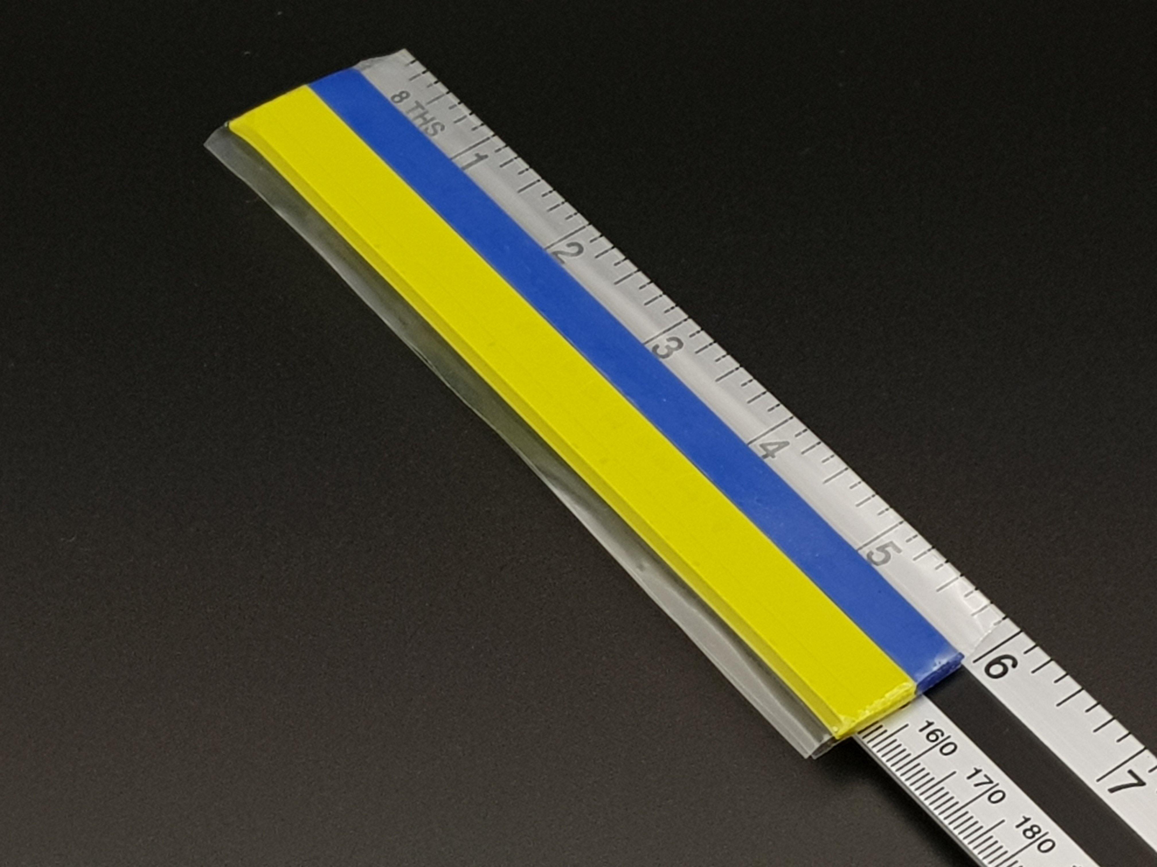 Putty 6" /15cm Tape Kneadatite Blue/Yellow Green Stuff Epoxy Putty