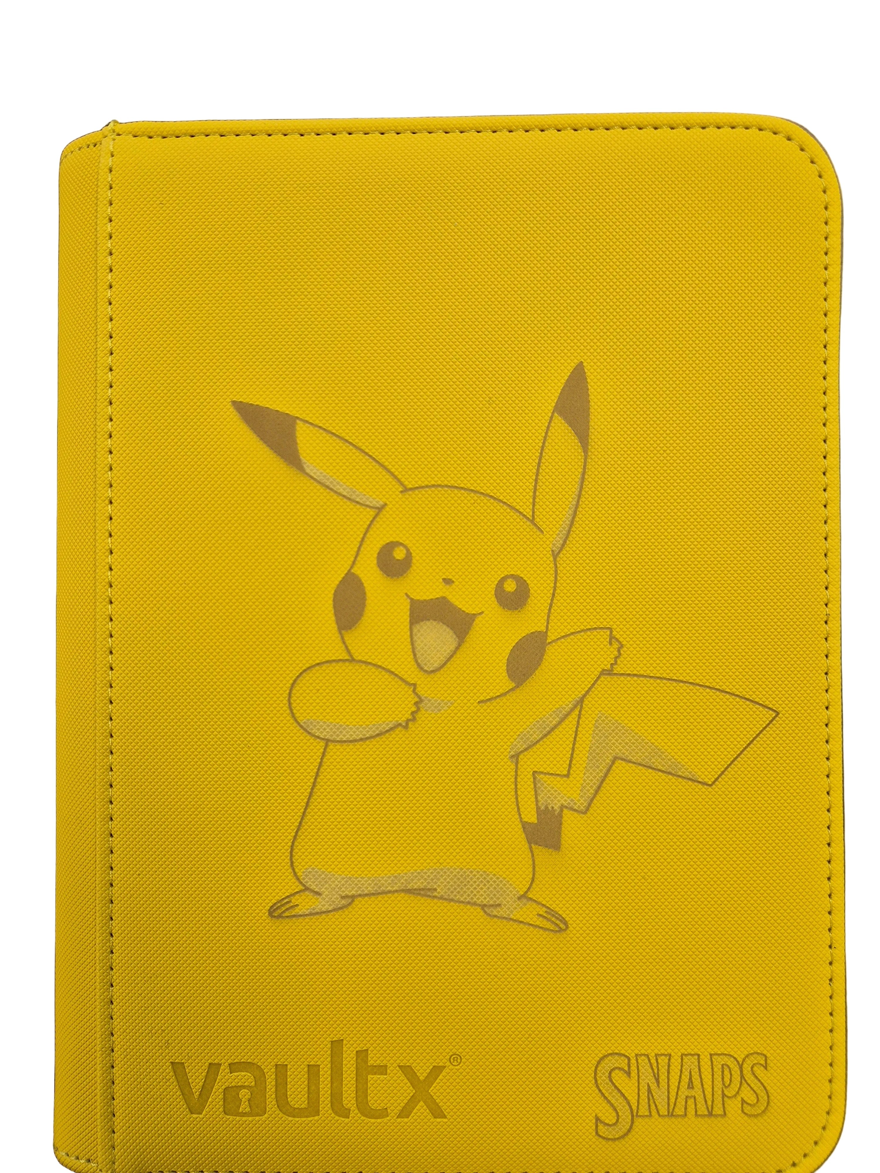 Pikachu Custom Vault X 4-Pocket Exo-Tec Zip Binder 5060570200335