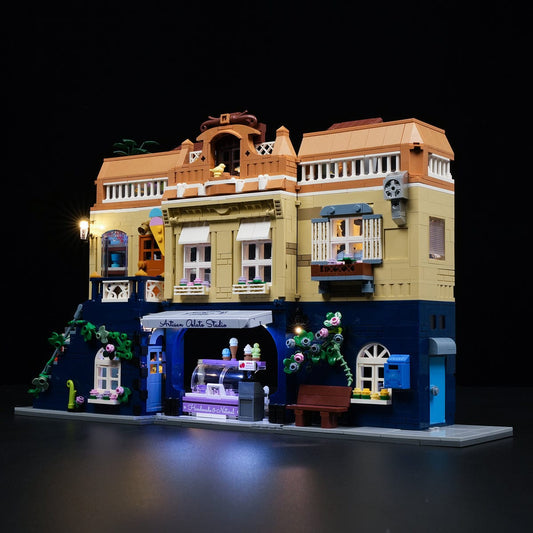 LUMIBRICKS - FUNWHOLE City Modular Gelato Store F9078 X004LHSUM9