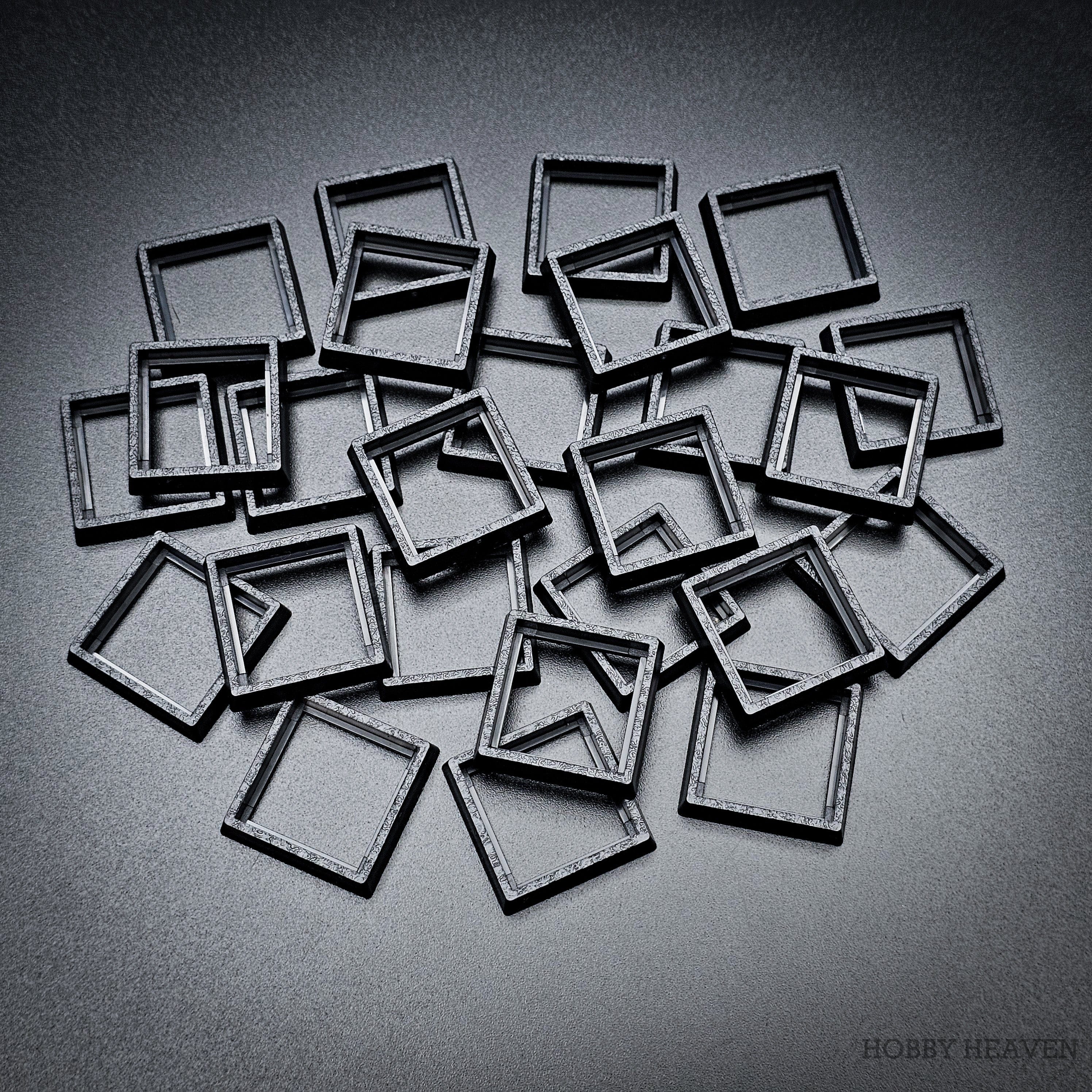 Base 25 20mm to 25mm Square Base Converter for Wargaming Miniatures | Hobby Heaven 5061001182190
