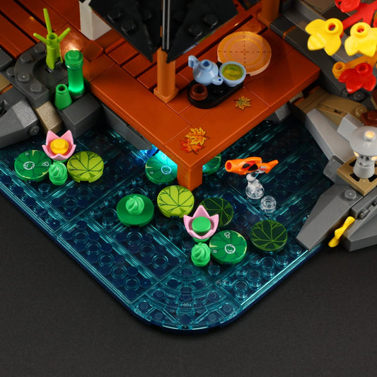 LUMIBRICKS - FUNWHOLE Bamboo House L9075 X004M56P4Z
