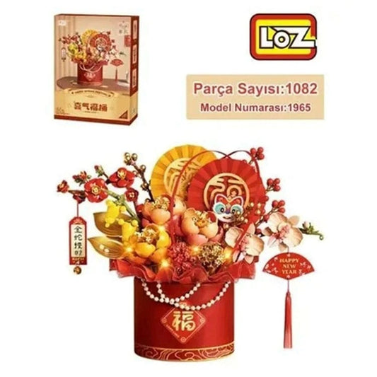 LOZ Eternal Flowers Bucket 1965 6932691919658
