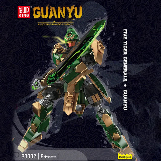 MouldKing Five Tiger Generals GuanYu 93002 6972316264770
