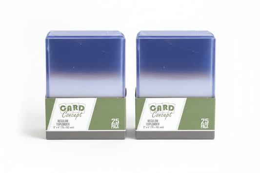 Card Storage 2 Packs - 50 Individual Toploaders Card Concept Toploaders - 1 Pack 5060374143449