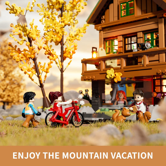 LUMIBRICKS - FUNWHOLE Mountain Cabin F9035 X004BEPIGD