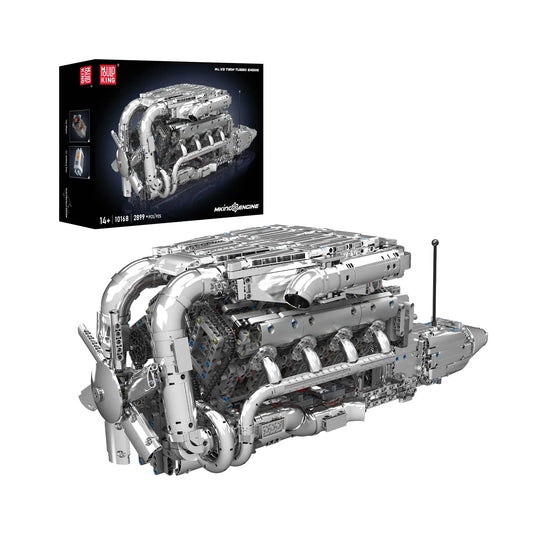 Mould King V8 Twin-Turbo Engine 10168 6972316269881