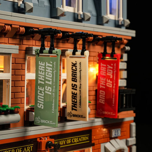 LUMIBRICKS - FUNWHOLE Modular Brick Art Gallery L9085 X002BF05PZ