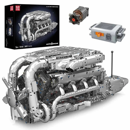 Mould King V8 Twin-Turbo Engine 10168 6972316269881