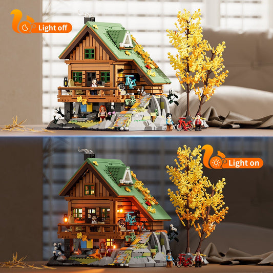 LUMIBRICKS - FUNWHOLE Mountain Cabin F9035 X004BEPIGD