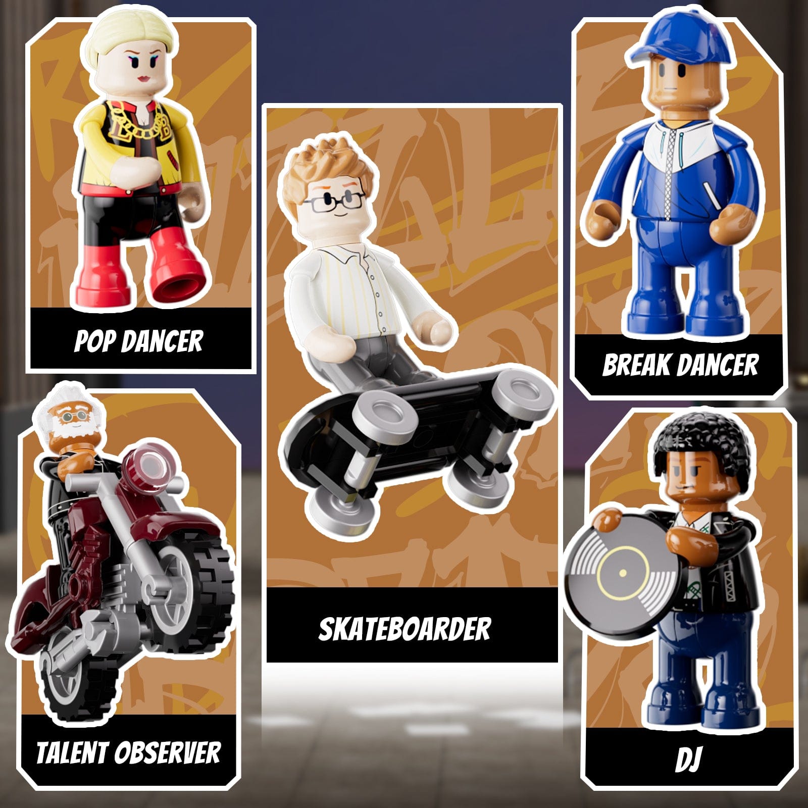 LUMIBRICKS - FUNWHOLE Underground Dance Battle F9069 X004IWU0Y3