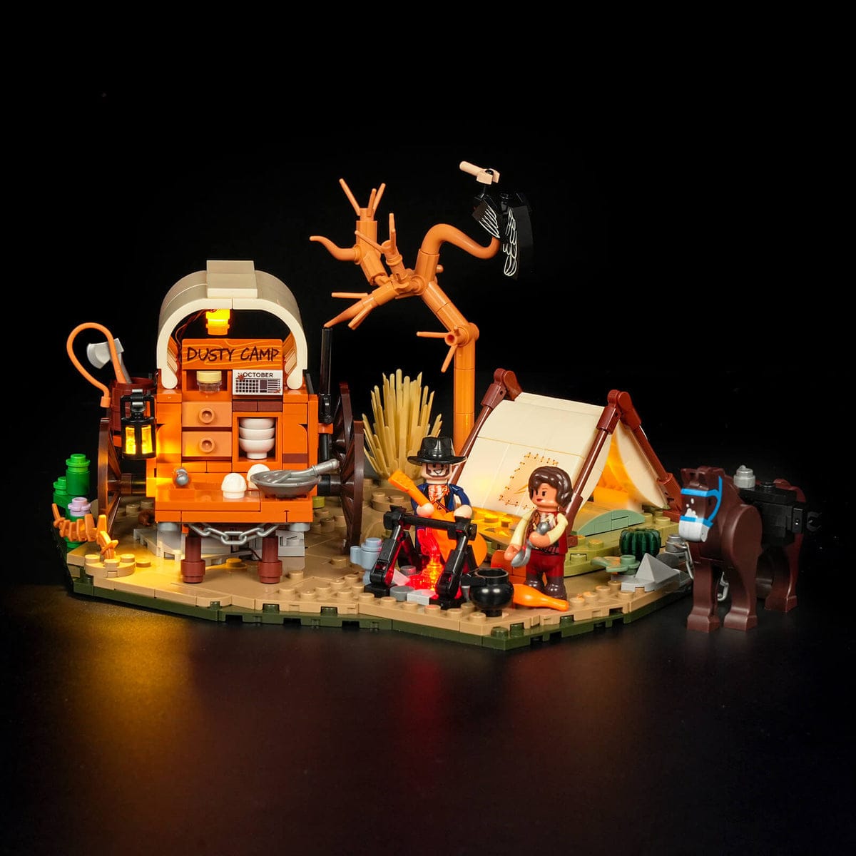LUMIBRICKS - FUNWHOLE Western Cowboy Camp F9076 X0028Z72KT