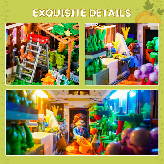 LUMIBRICKS - FUNWHOLE Home Greenhouse F9059 X004GUN8HX