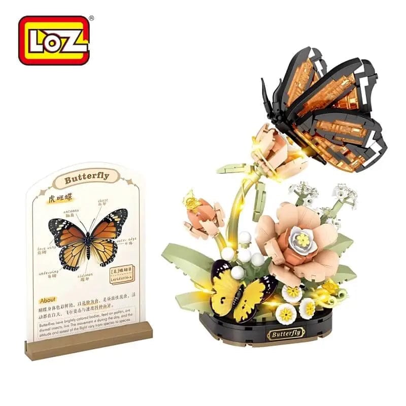 LOZ Tiger Butterfly 4117 6932691941178