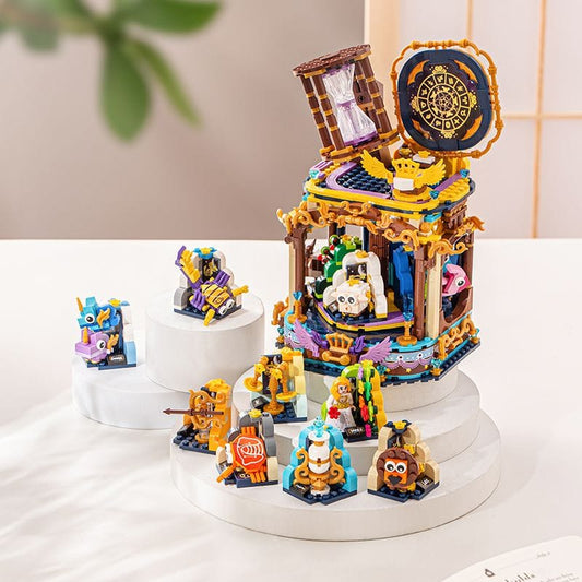 LOZ Creative Ideas Zodiac Hourglass 1927 6932691919276