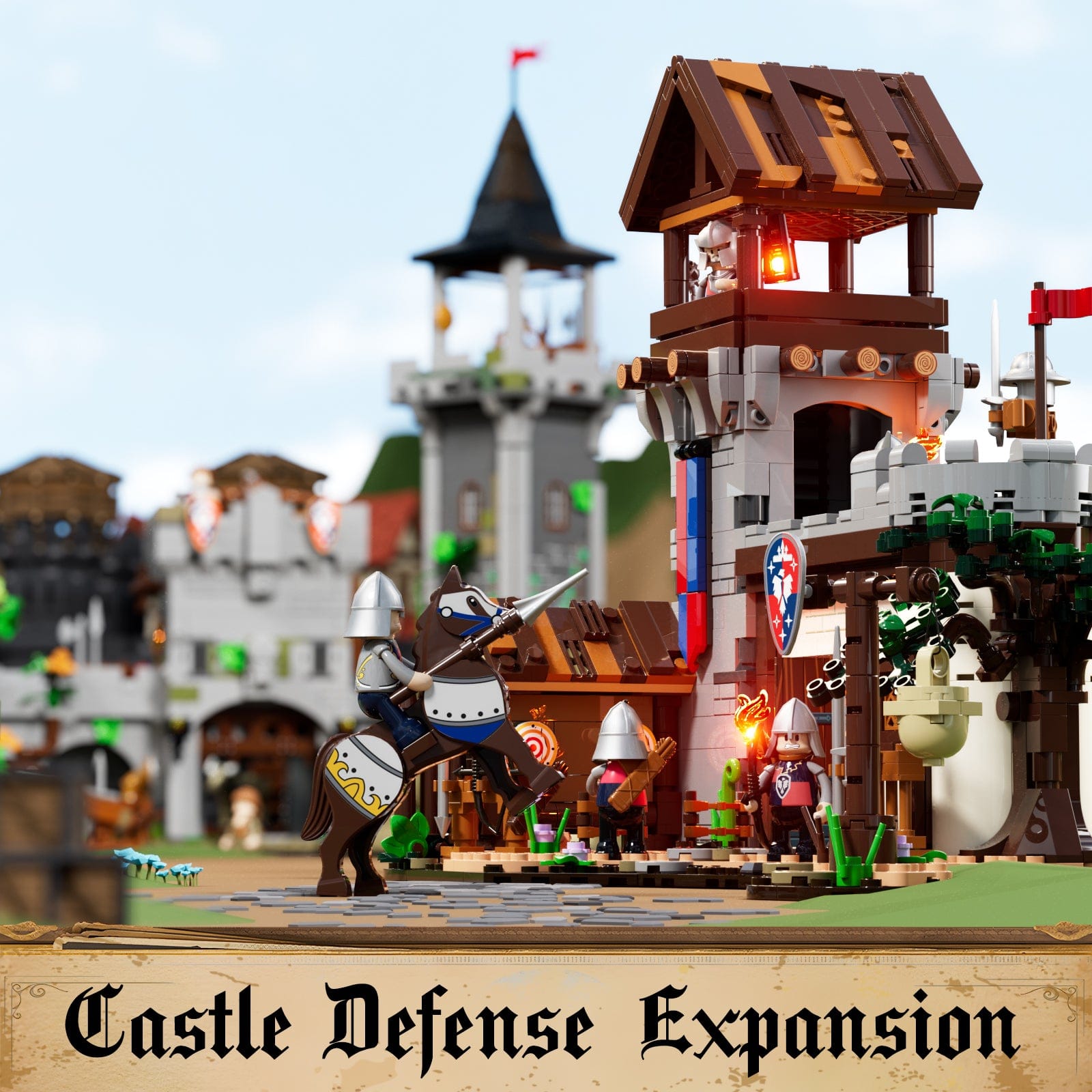LUMIBRICKS - FUNWHOLE Medieval Training Ground F9048 X004D6ALEX